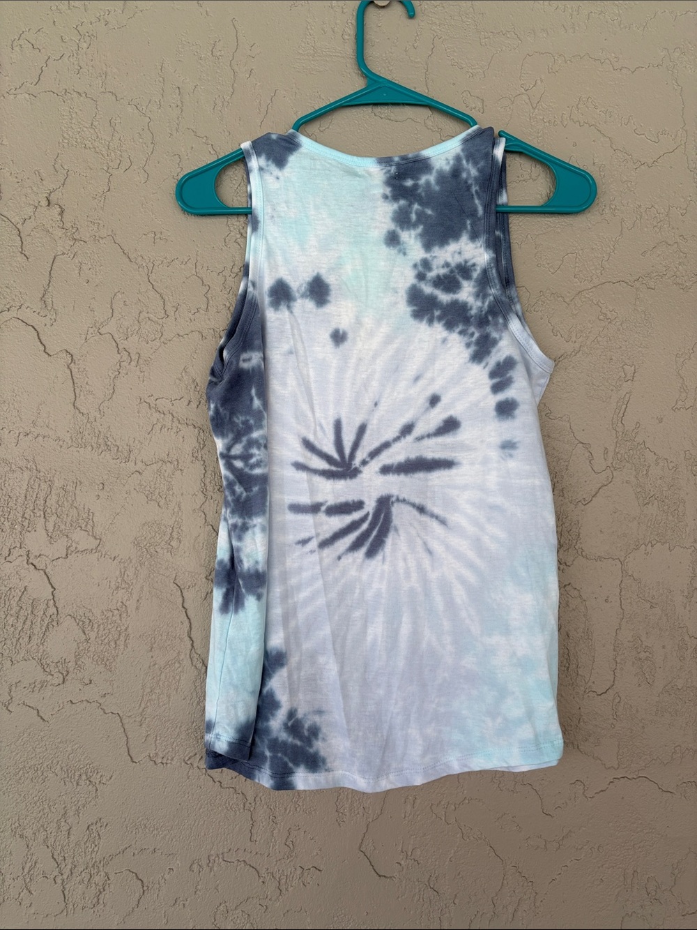 Clearwater Beach Florida Tie-Dye Tank – Pink & Blue - Picture 2 of 2
